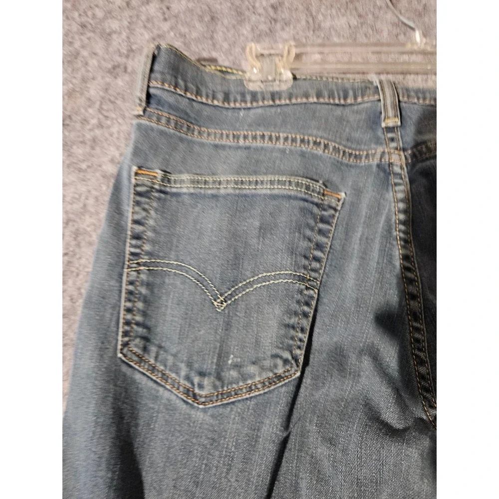 Levi's 511 Jeans Men 36x32 Blue Slim Fit Stretch Denim